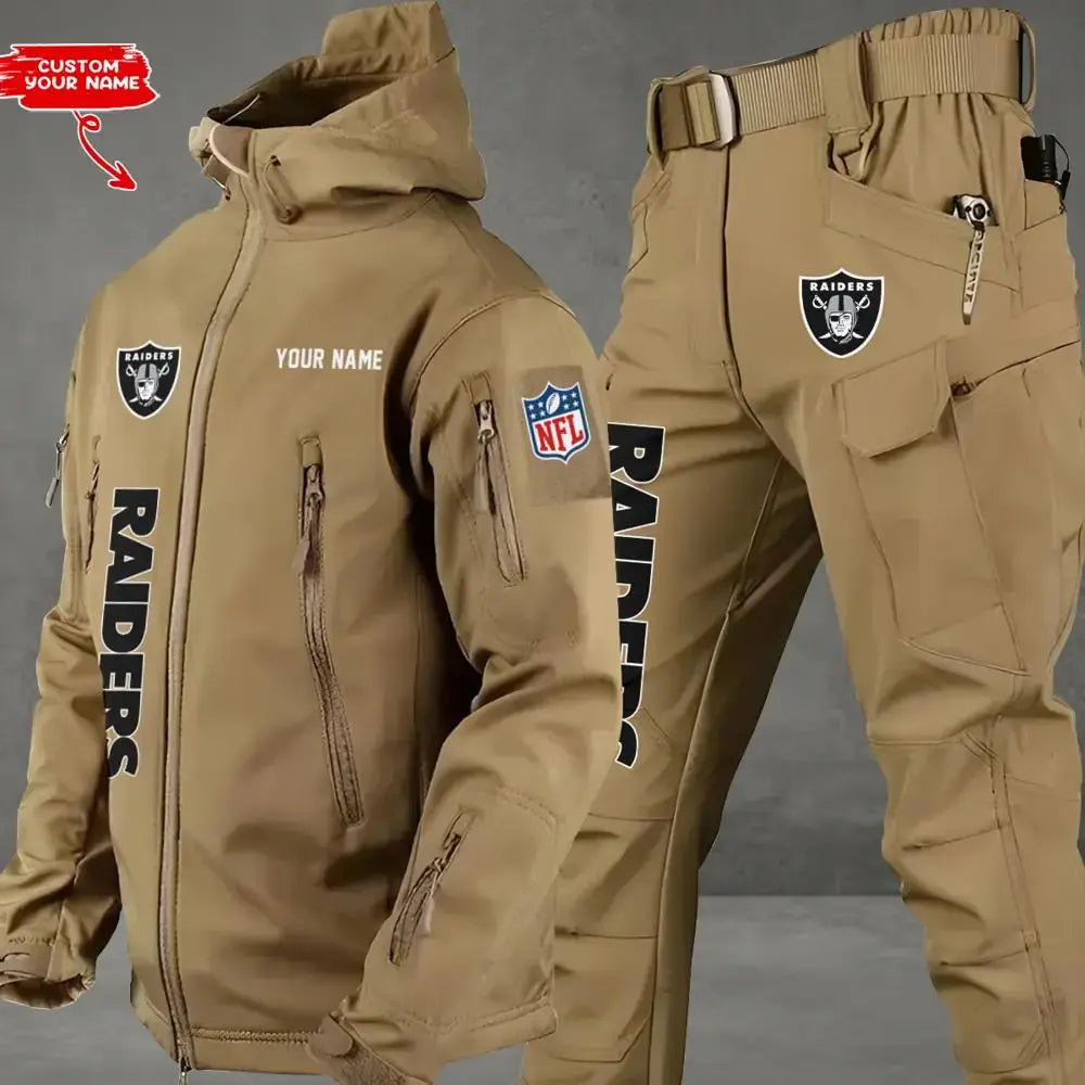 Las Vegas Raiders Outdoor Jacket and Pants 000002