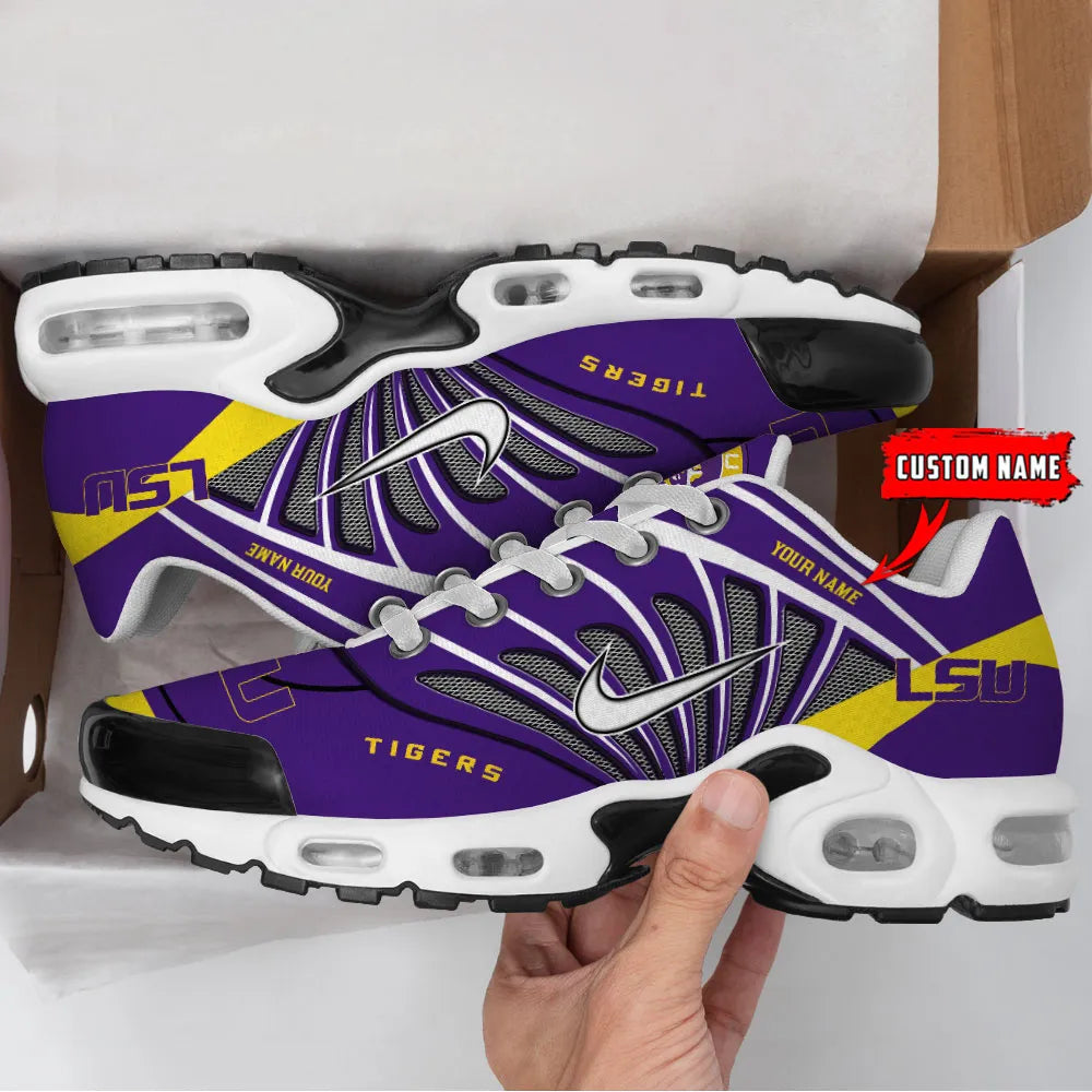 LSU Tigers New Personalized T-N Youth Sneakers AZBTTNS000119
