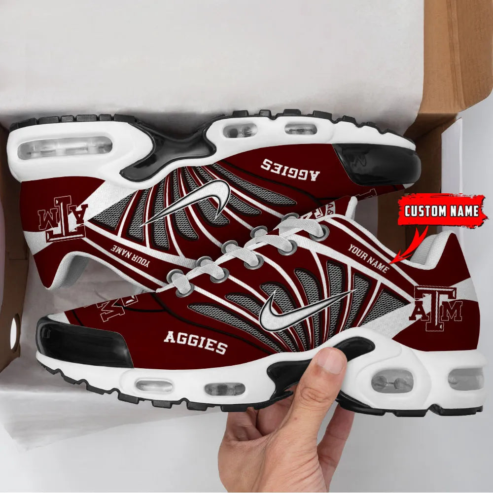 Texas A_M Aggies New Personalized T-N Youth Sneakers AZBTTNS000102