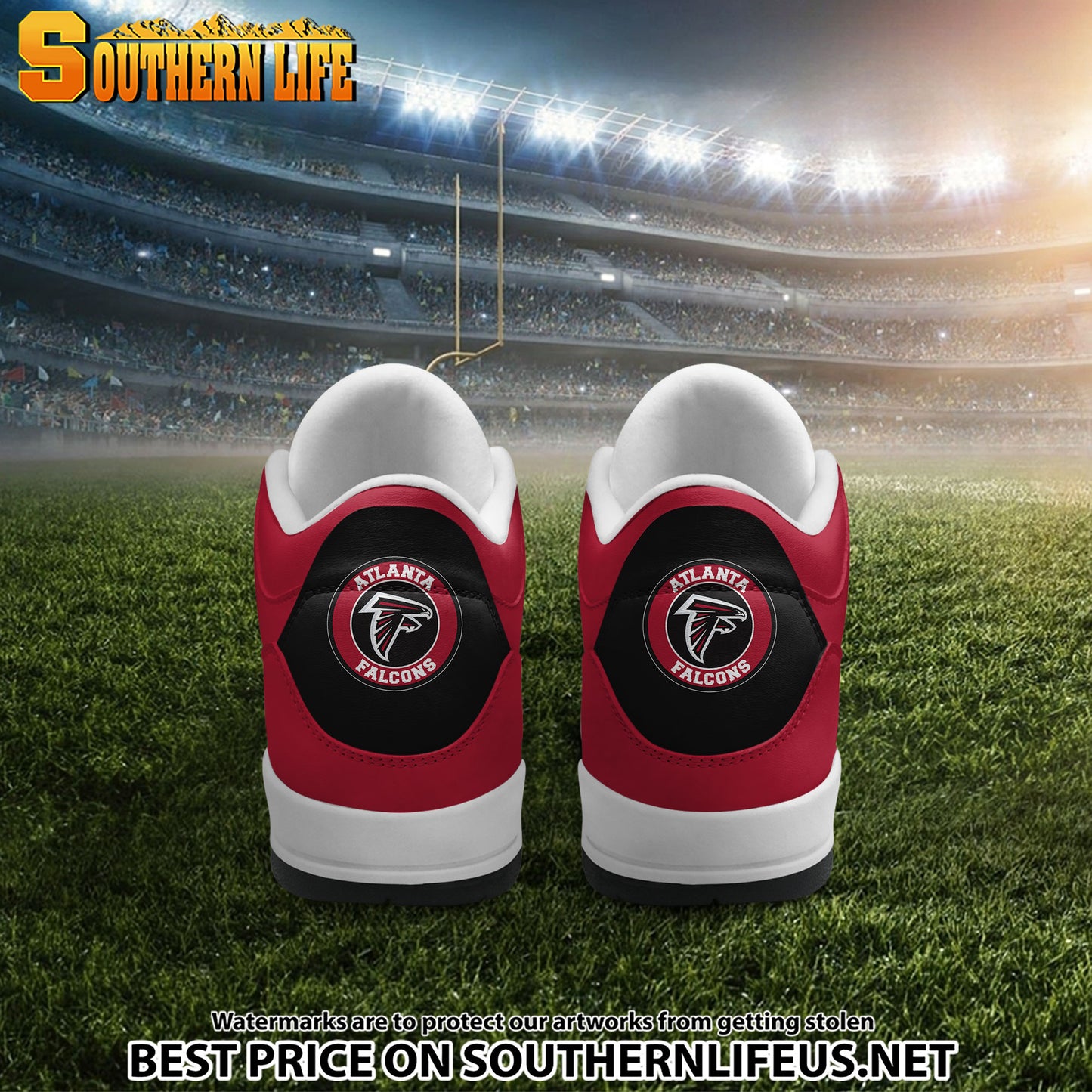 Atlanta Falcons JD3 New Sport Football Sneakers AZBTAJ3000267