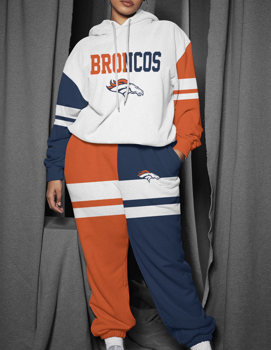 Denver Broncos Combo Pullover Hoodie And Sweatpants AZBTPHSP000168