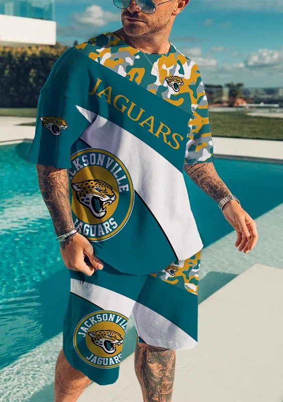 Jacksonville Jaguars T-shirt and Shorts AZTS529