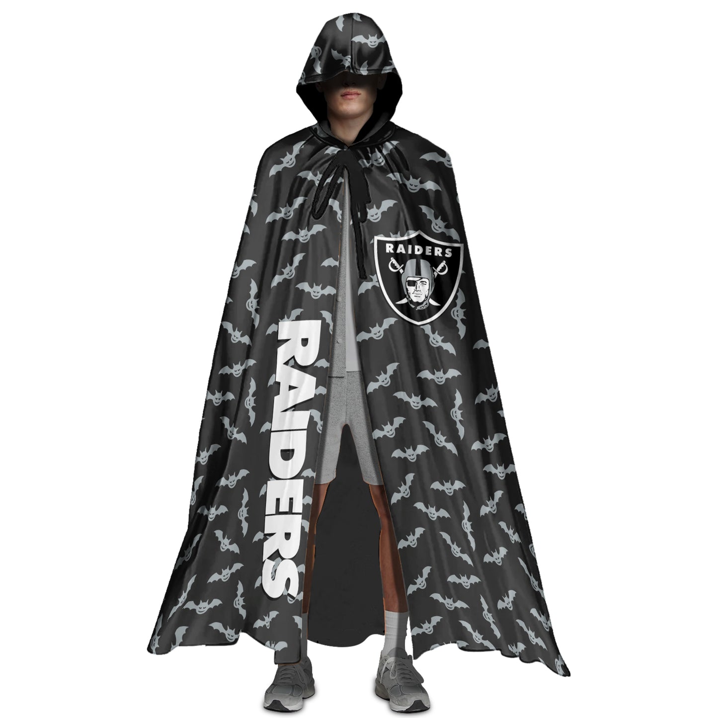 Las Vegas Raiders Halloween Bats Limited Edition All-Over Print Halloween Cloak