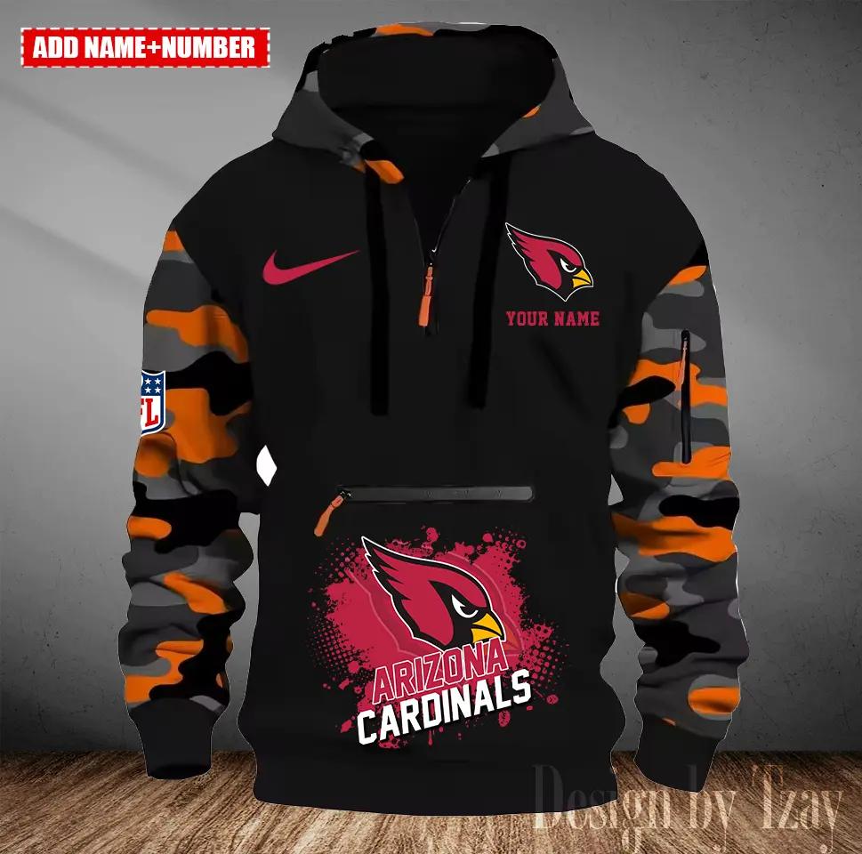 Arizona Cardinals Camouflage Hooded Sweatshirt HA34