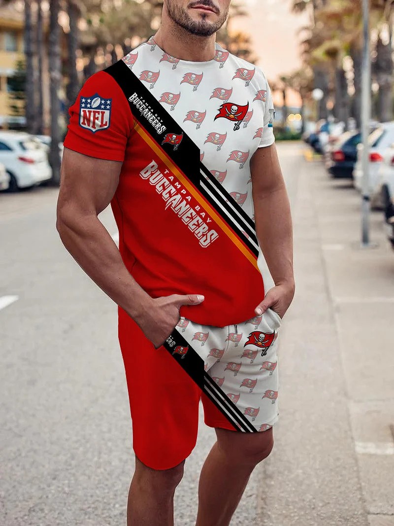 Tampa Bay Buccaneers T-shirt and Shorts AZTS439