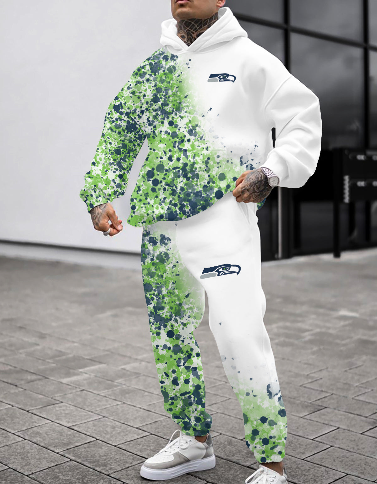 Seattle Seahawks Combo Pullover Hoodie And Sweatpants AZBTPHSP000207