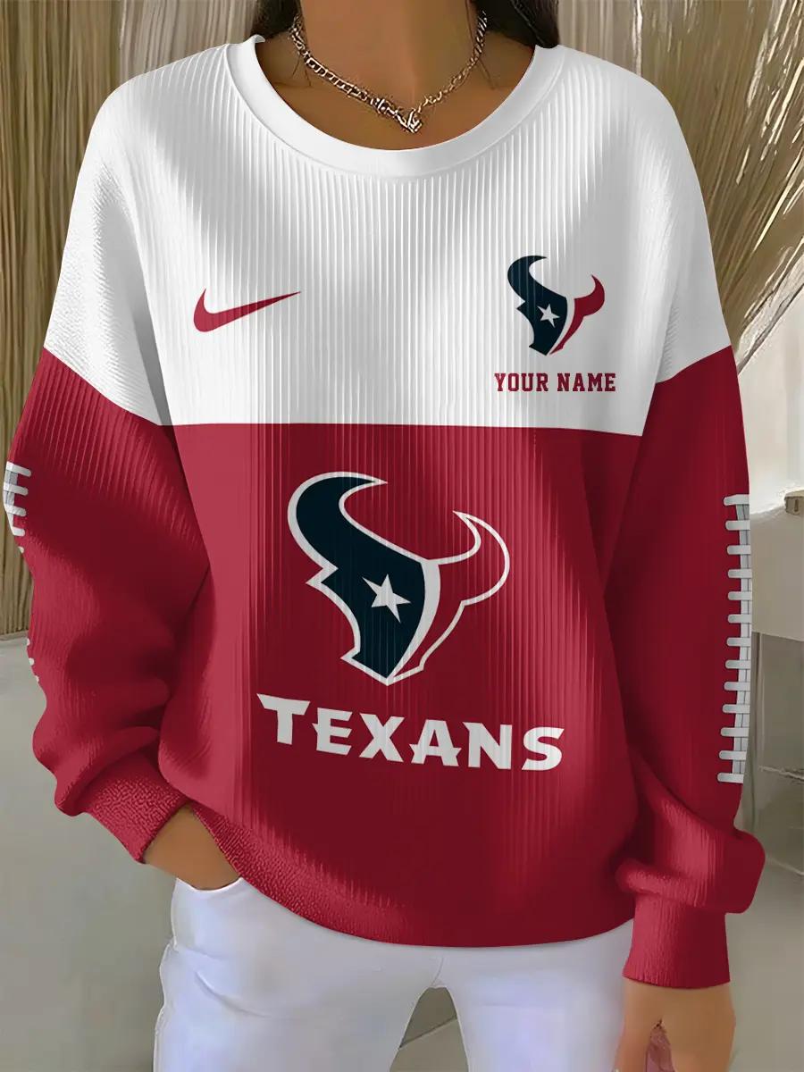 Houston Texans Women’s Knit Sweatshirt EM81