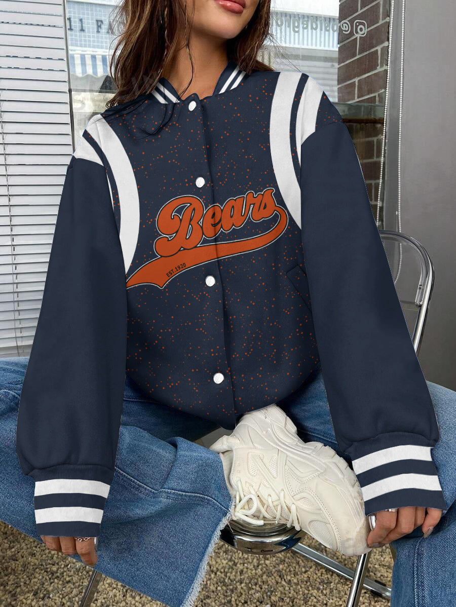 Chicago Bears National Football League Varsity Jacket AZBTVJK000534