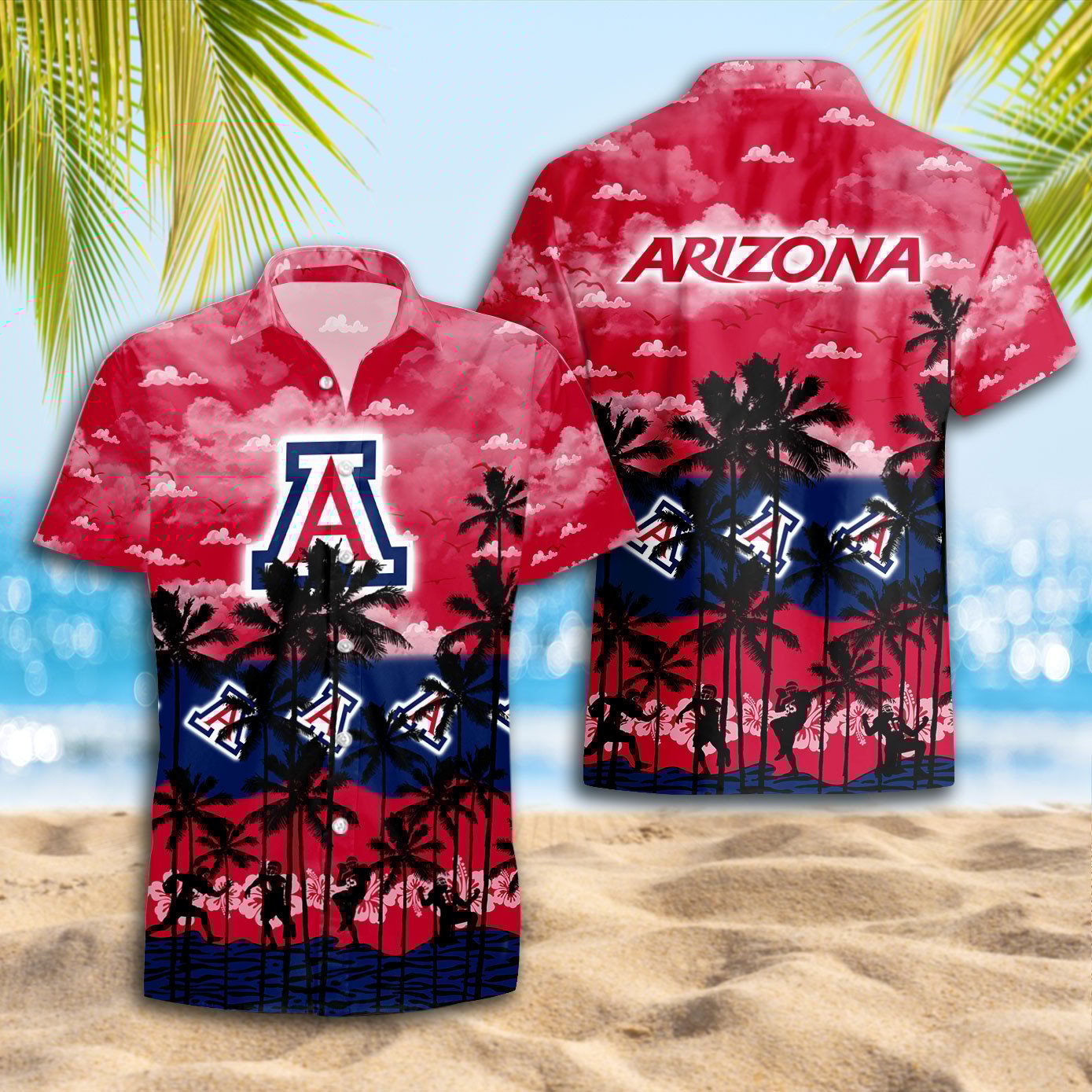 Arizona Wildcats Summer Hawaiian Shirt AZHWS370