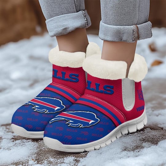 Buffalo Bills Comfy Winter Snow Boots AZDDWSB000027
