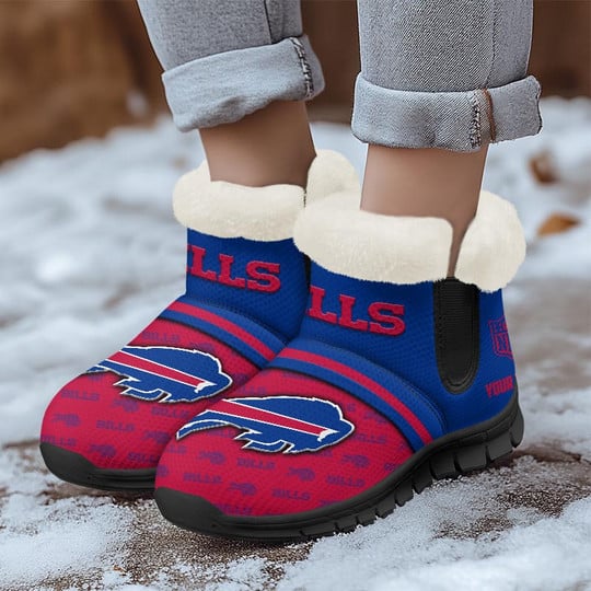 Buffalo Bills Comfy Winter Snow Boots AZDDWSB000060