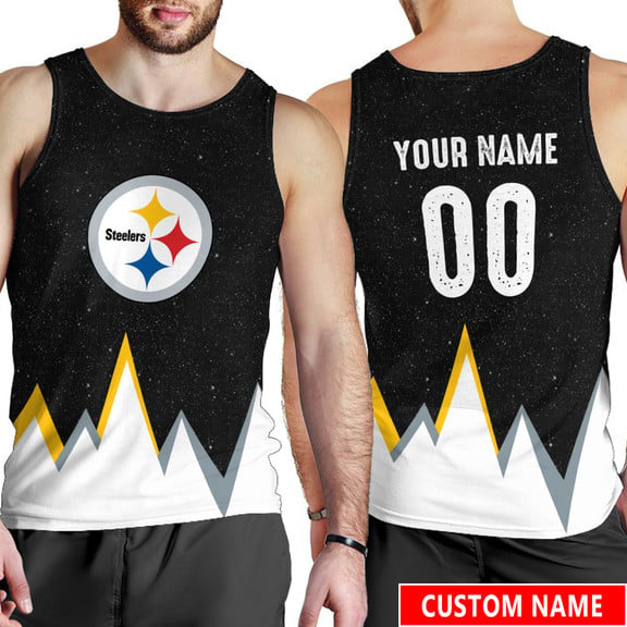Pittsburgh Steelers Personalized Men Tank Top BGMTT032