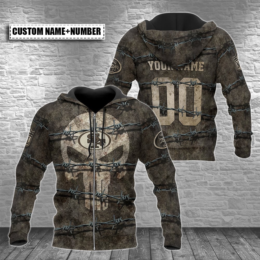 San Francisco 49ers Personalized Hoodie AZCHD498