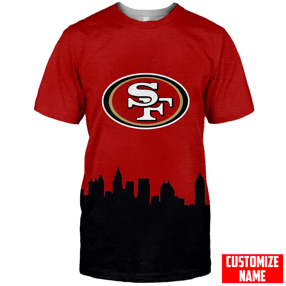 San Francisco 49ers Personalized T-Shirt BGTS992