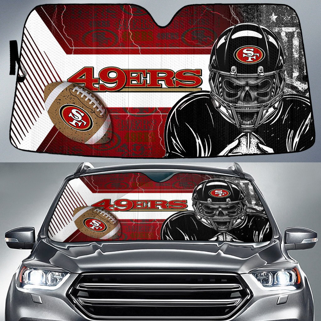 San Francisco 49ers Auto Sun Shade BGAUSS284