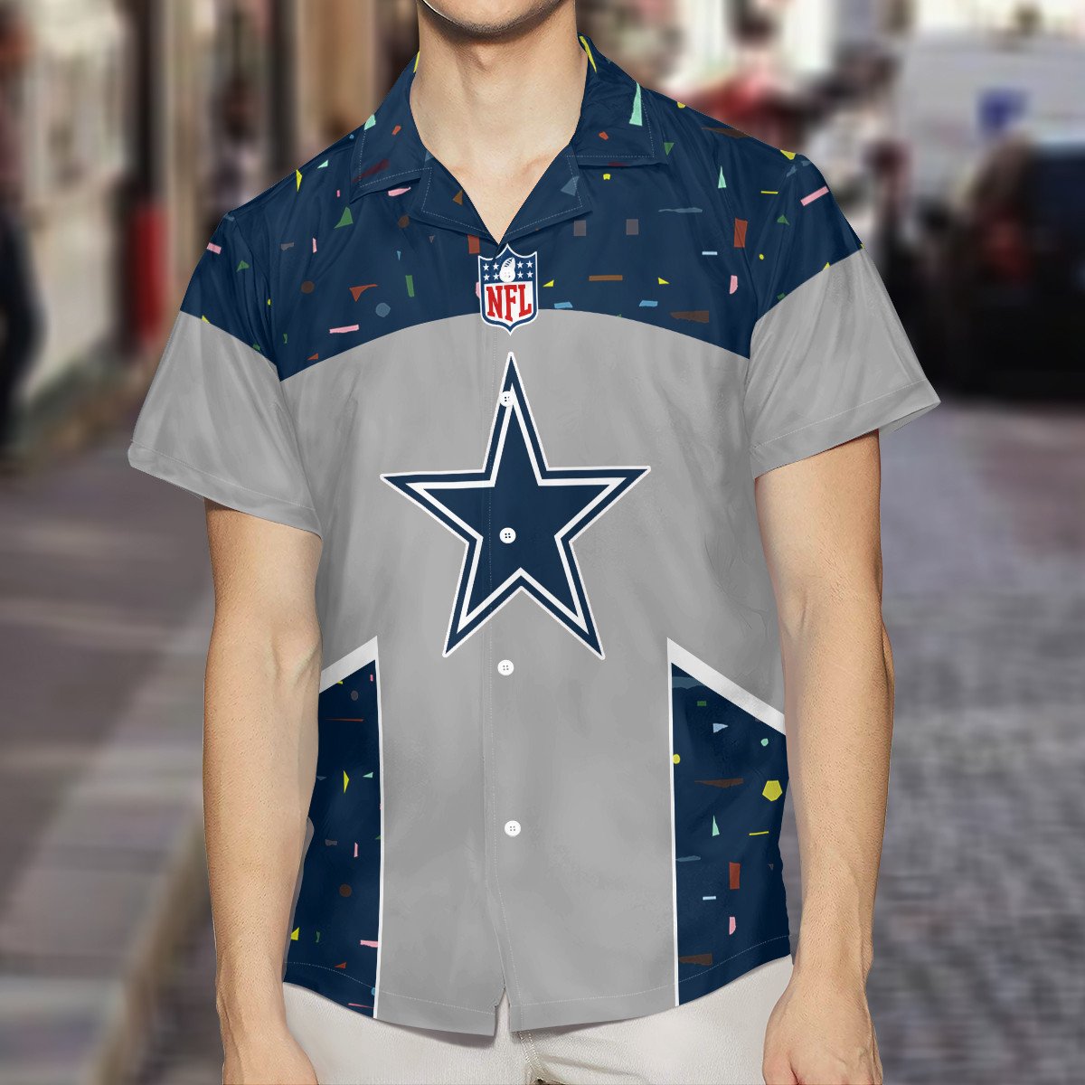 Dallas Cowboys Summer Hawaiian Shirt AZHWS360