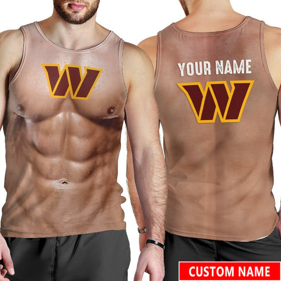 Washington Commanders Personalized Men Tank Top BGMTT029