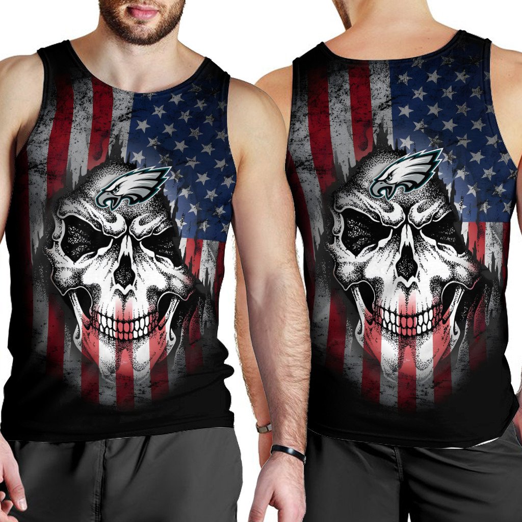 Philadelphia Eagles Men Tank Top BGMTT036