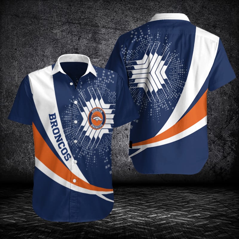 Denver Broncos Button Shirt AZCBS052
