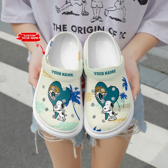Jacksonville Jaguars Personalized Limited Clog BGCR372