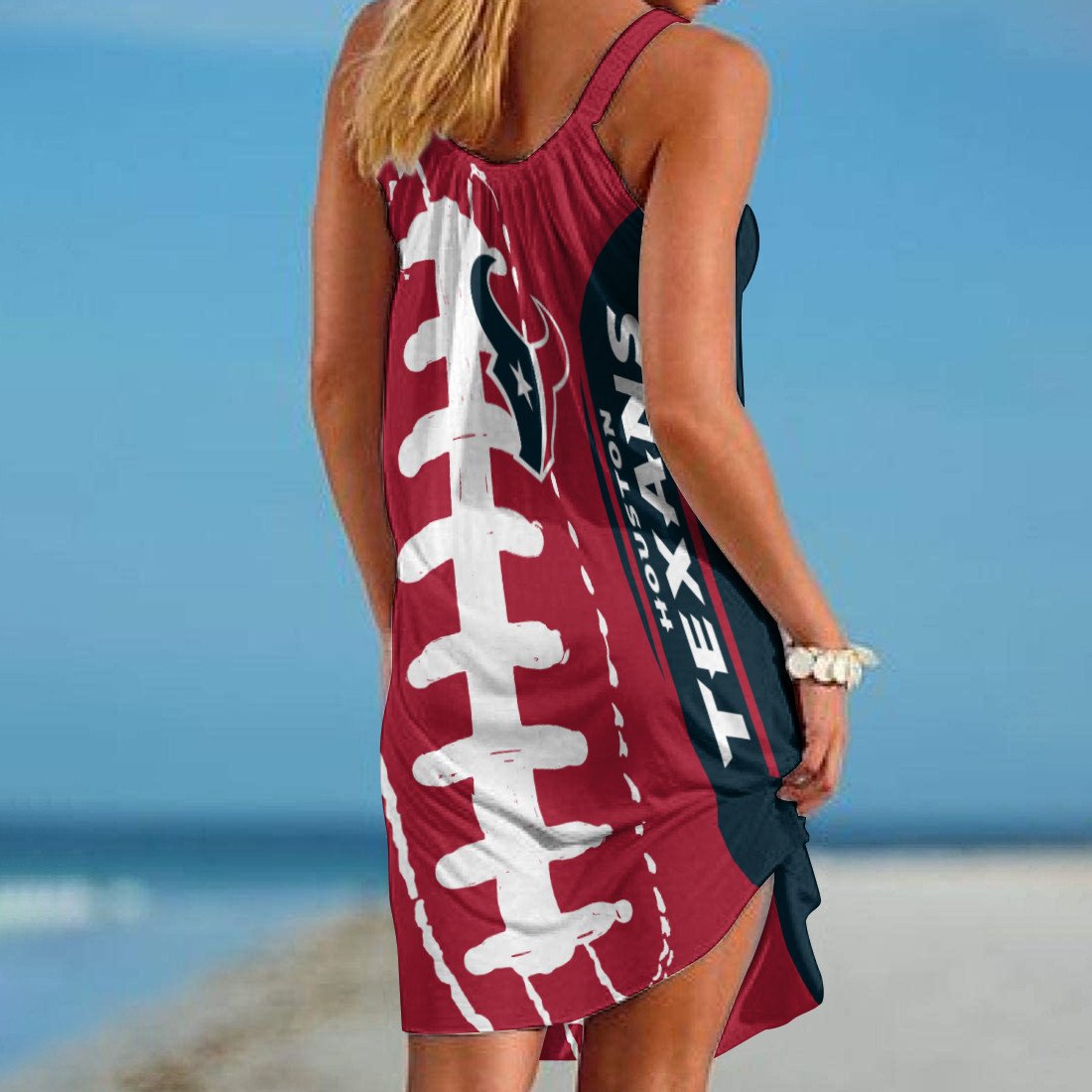 Houston Texans Beach Dress BGSLLBD634
