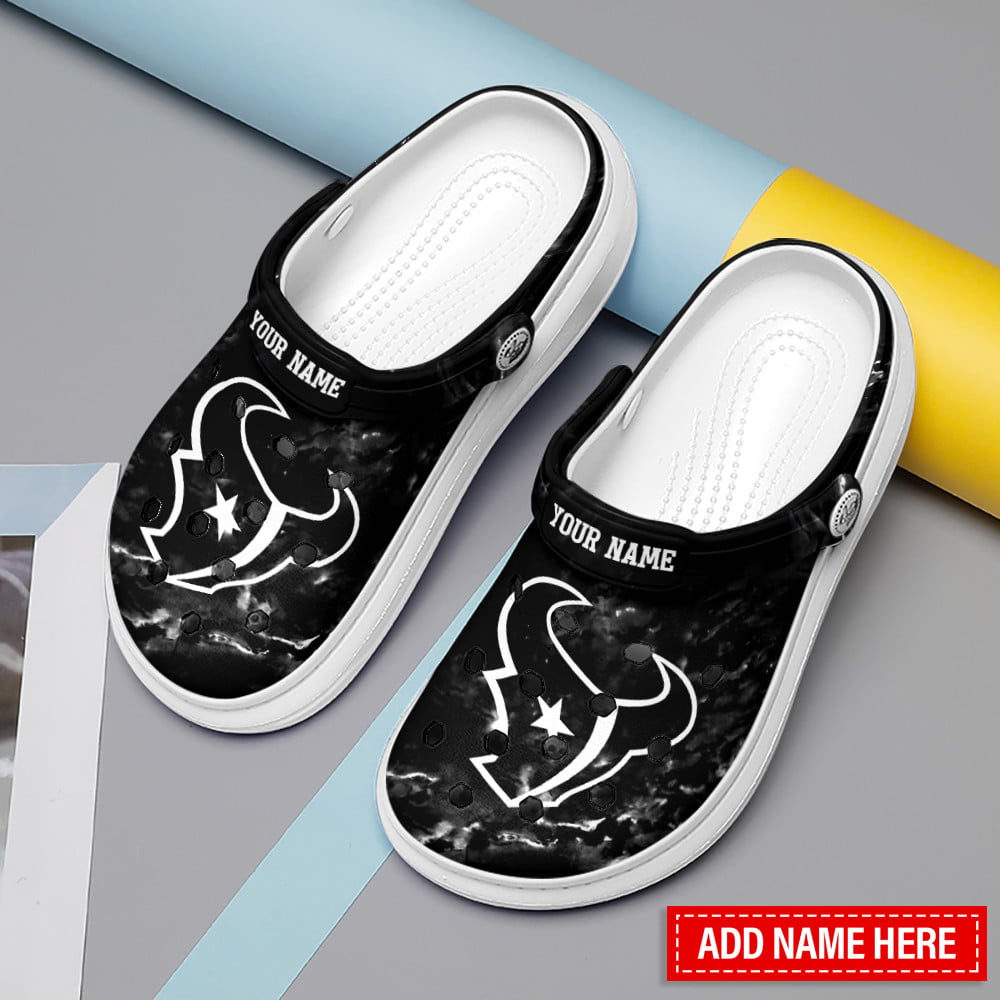 Houston Texans Personalized Limited Clog BGCR379