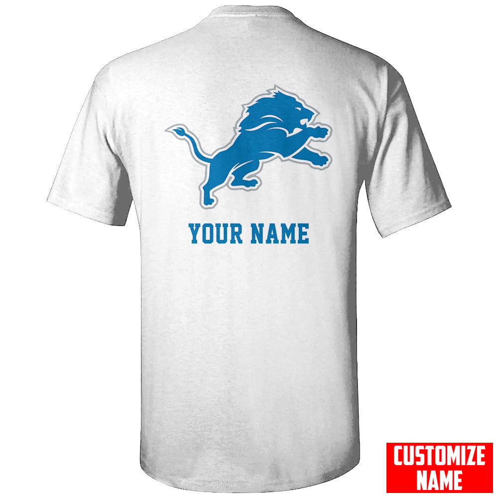 Detroit Lions Personalized Unisex T-Shirt Gift For Sport Fans BGTS987