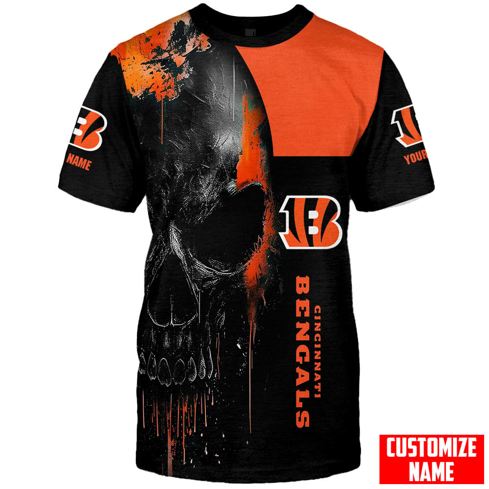 Cincinnati Bengals Personalized Unisex T-Shirt Gift For Sport Fans AZTS009