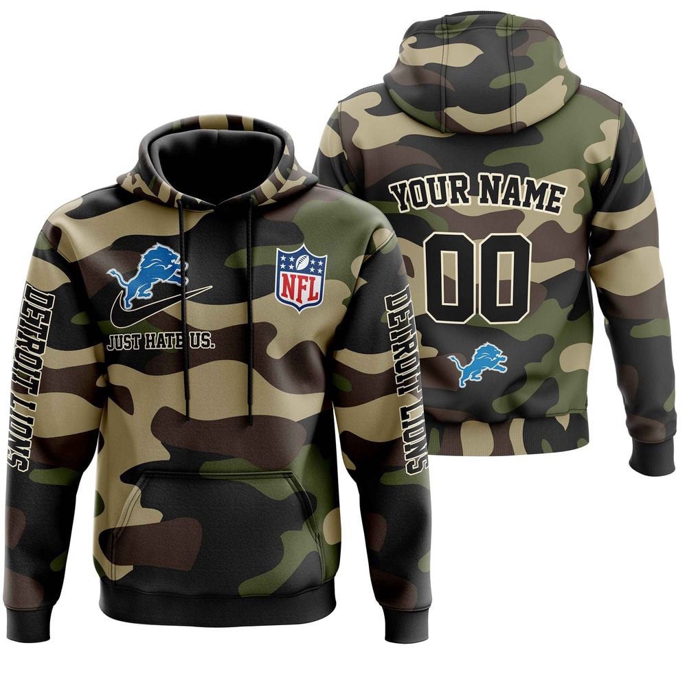 Detroit Lions Personalized Hoodie AZCHD874