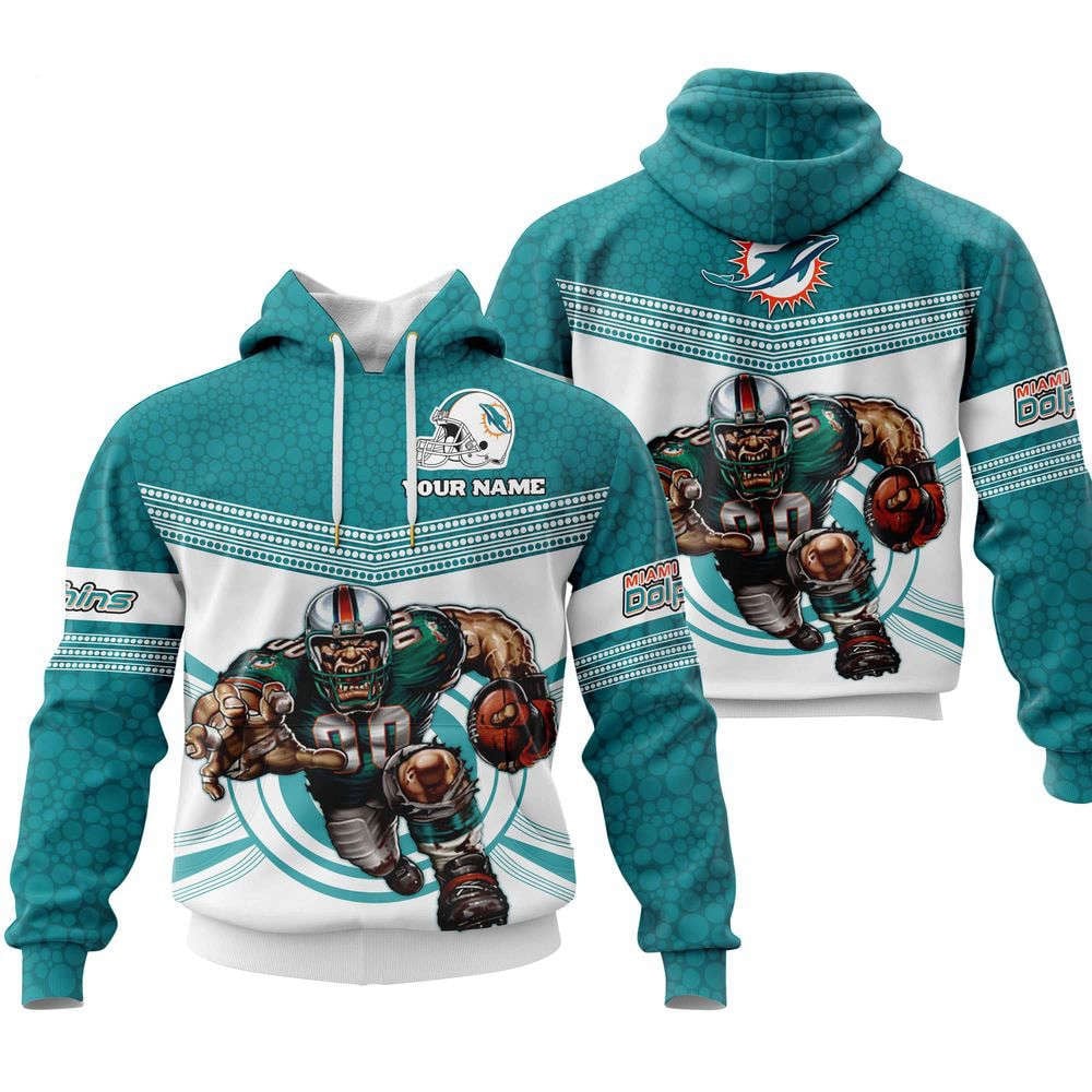 Miami Dolphins Personalized Hoodie AZCHD942