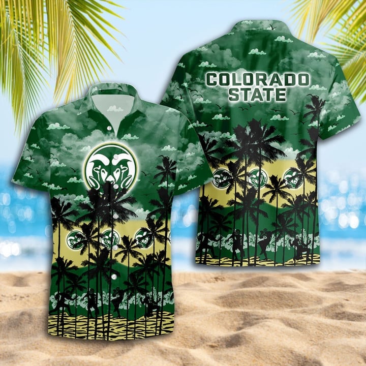 Colorado State Rams Summer Hawaiian Shirt AZHWS385