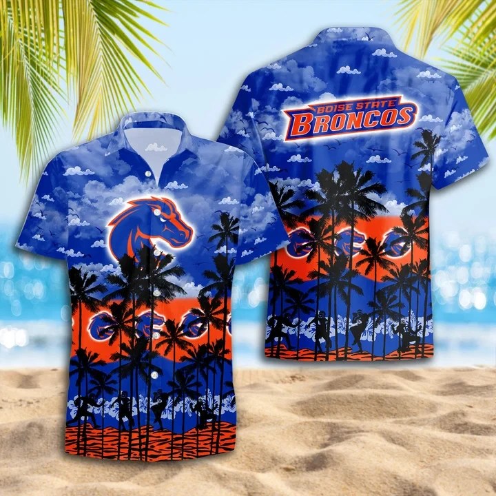 Boise State Broncos Summer Hawaiian Shirt AZHWS376