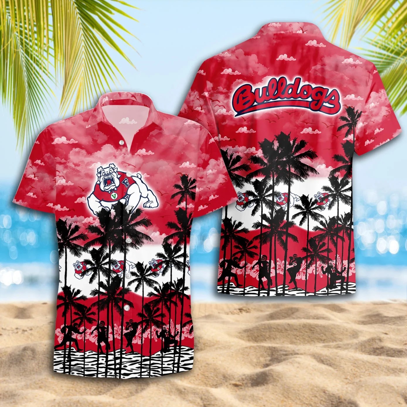 Fresno State Bulldogs Summer Hawaiian Shirt AZHWS391