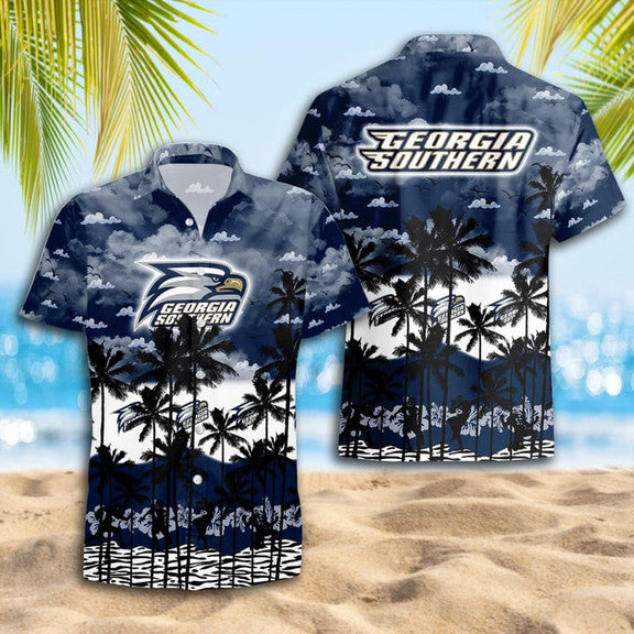 Georgia Southern Eagles Summer Hawaiian Shirt AZHWS393