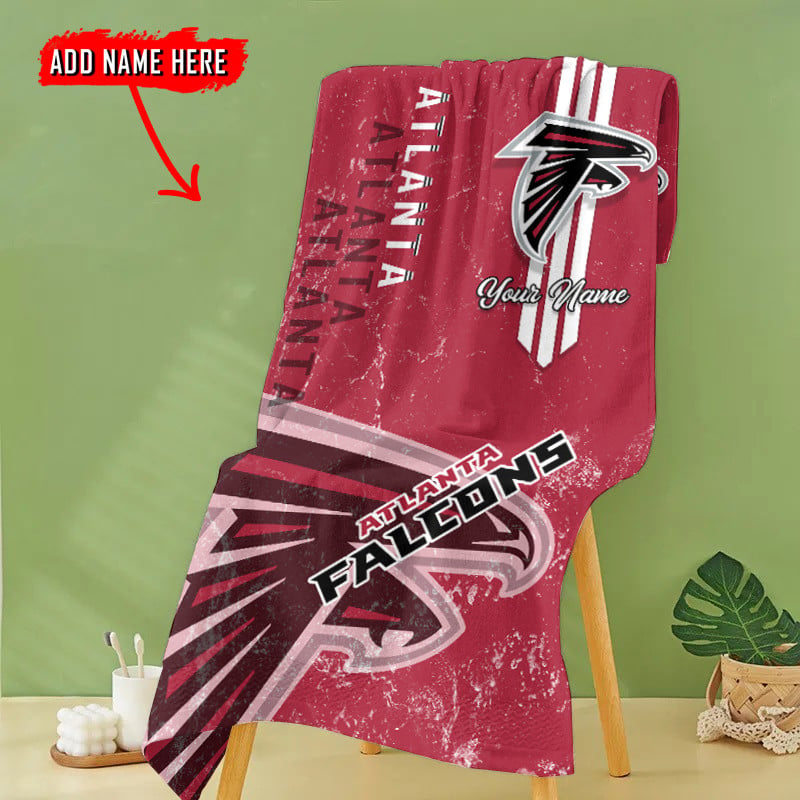 Atlanta Falcons Personalized Limited Edition Beach Towel AZBTOWEL133