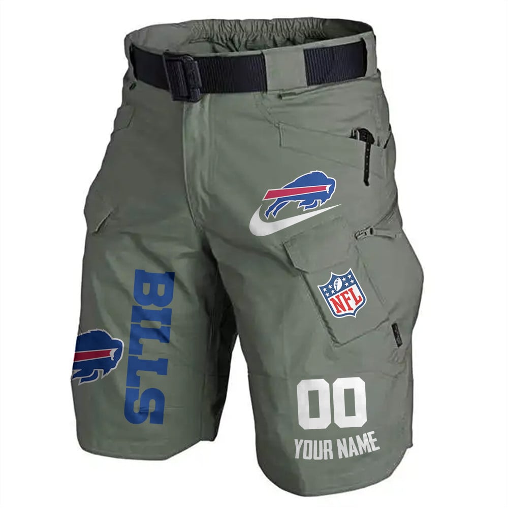Buffalo Bills Limited Edition Front Pockets Men Shorts (Belt Not Included) AZBTFPMS000109
