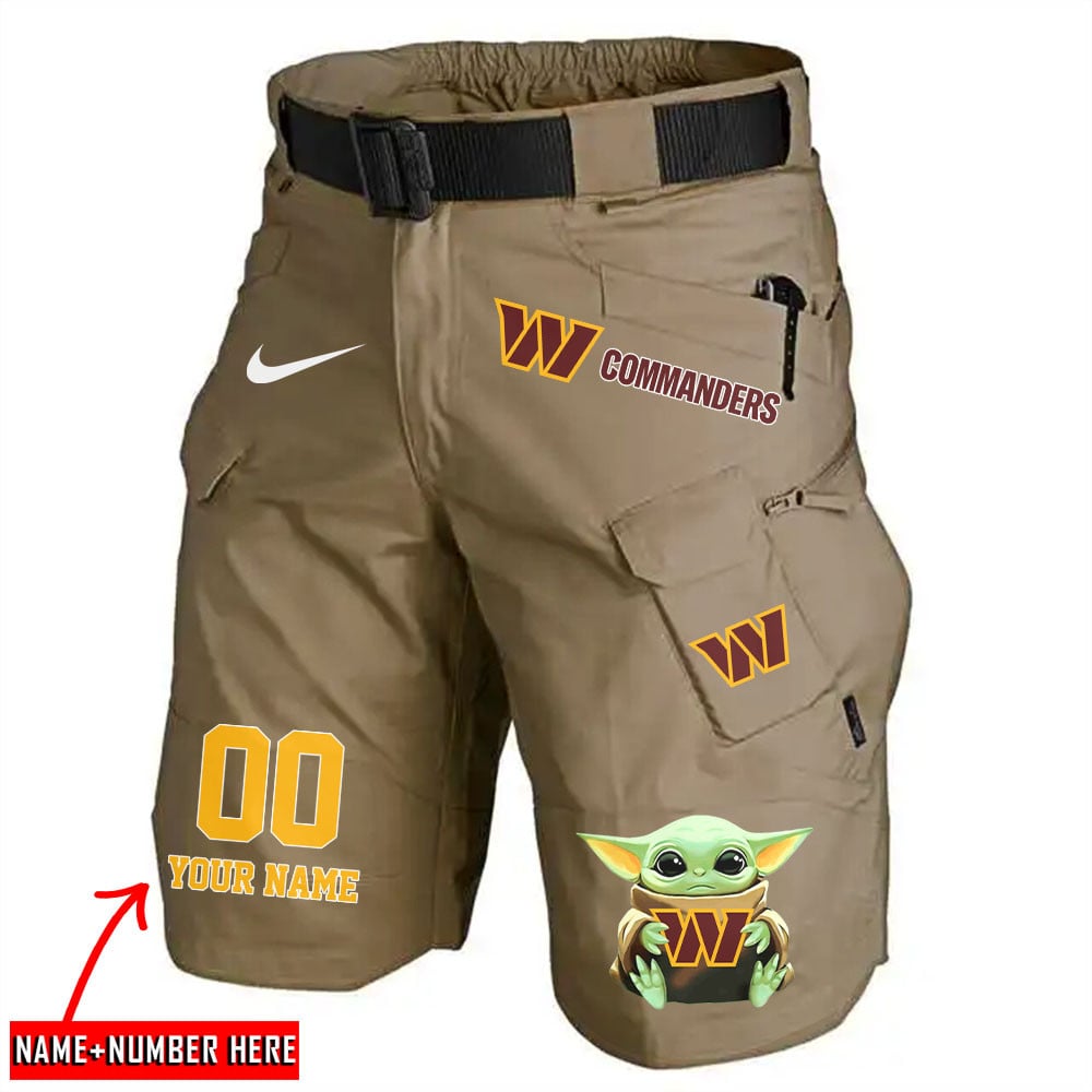 Washington Commanders Limited Edition Front Pockets Men Shorts (Belt Not Included) AZBTFPMS000073