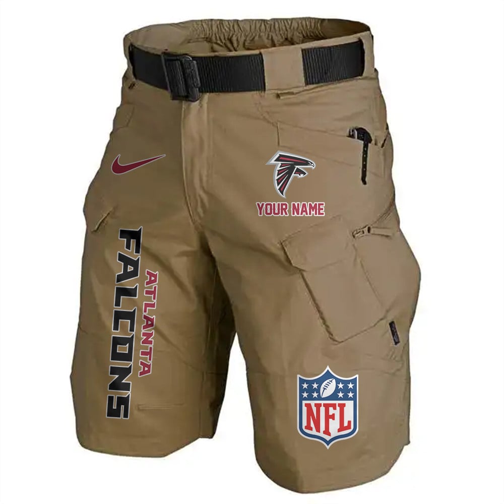Atlanta Falcons Limited Edition Front Pockets Men Shorts (Belt Not Included) AZBTFPMS000058
