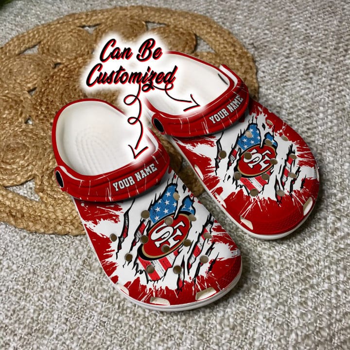 San Francisco 49ers Personalized Limited Clog BG239