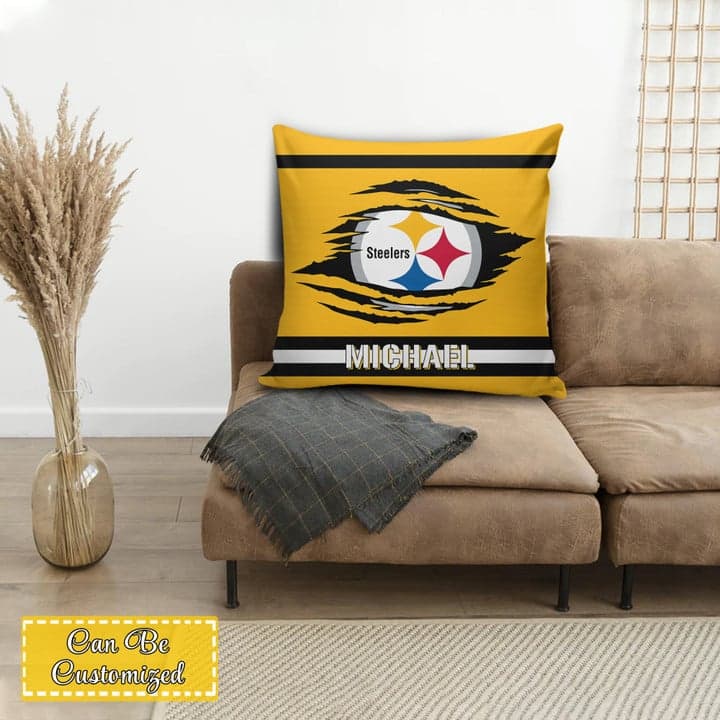 Pittsburgh Steelers Personalized Pillowcase BG002
