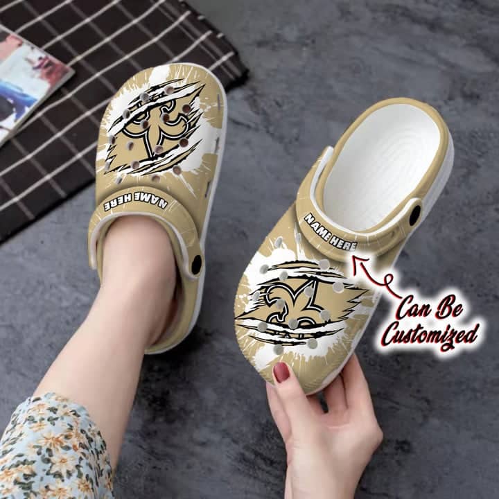 New Orleans Saints Personalized Limited Clog BG254