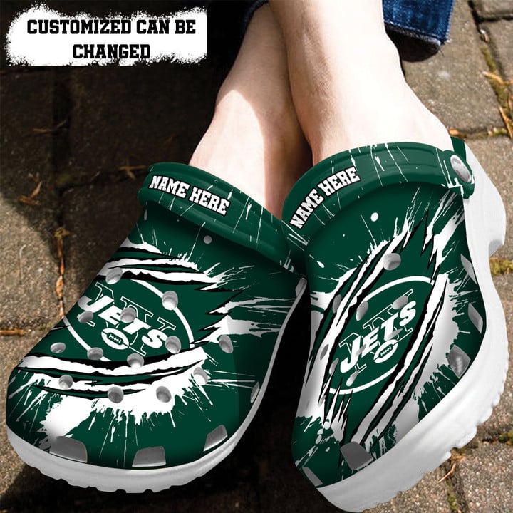 New York Jets Personalized Limited Clog BG252