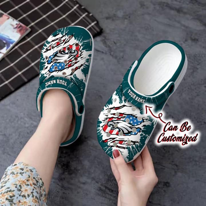 Philadelphia Eagles Personalized Limited Clog BG241
