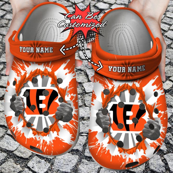 Cincinnati Bengals Personalized Limited Clog BG232