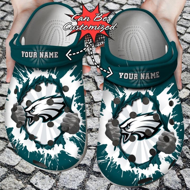 Philadelphia Eagles Personalized Limited Clog BG227