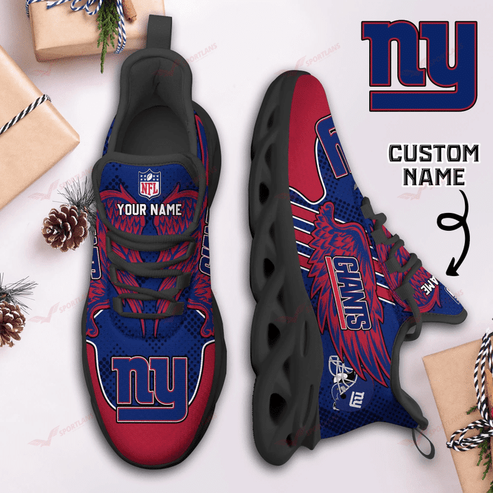 New York Giants Personalized Yezy Running Sneakers SPD707