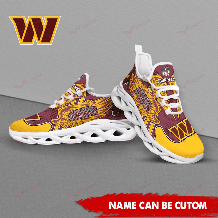 Washington Commanders Personalized Yezy Running Sneakers SPD715