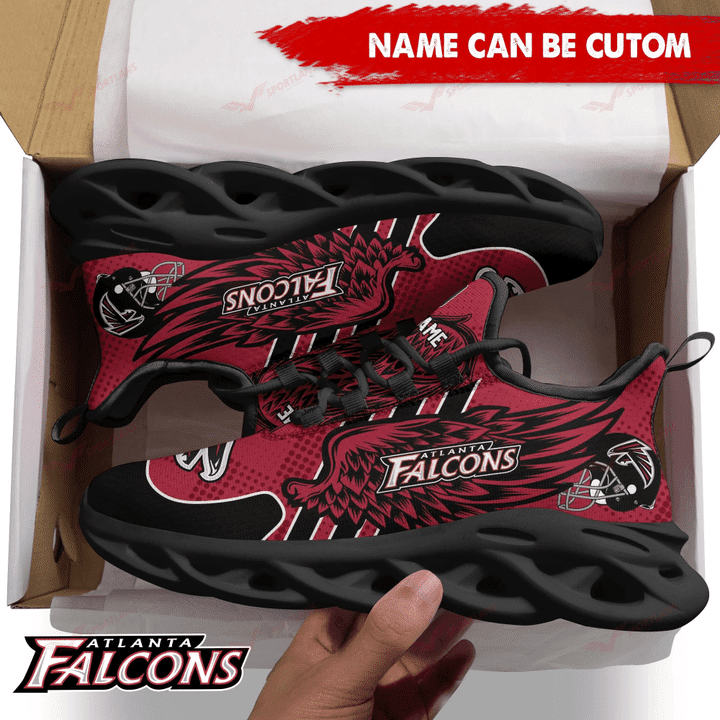 Atlanta Falcons Personalized Yezy Running Sneakers SPD685
