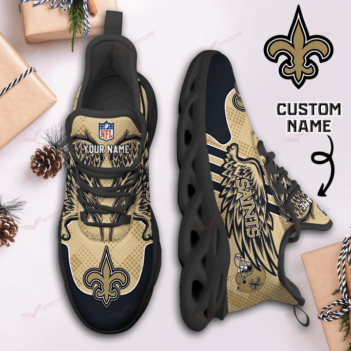 New Orleans Saints Personalized Yezy Running Sneakers SPD706