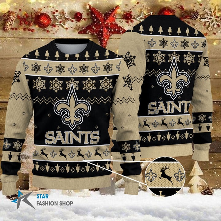 New Orleans Saints Woolen Sweater BGSWT132